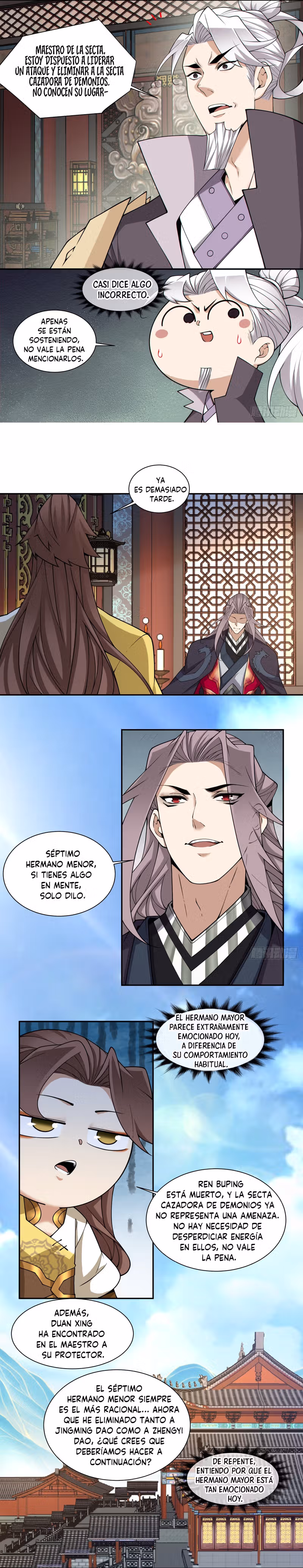 Mis Discípulos Son Todos Grandes Villanos capítulo 334 página 7